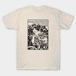 Cycles Perfecta by Alphonse Mucha 1902 T-Shirt